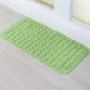 Bath Tub Shower Mat Non-Slip and Extra Large, Bathtub Mat with Suction Cups, Machine Washable Bathroom Mats with Drain Holes - Green - 36*70cm