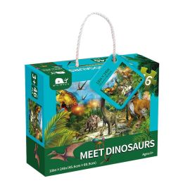 Types Of Puzzles for Adults Dinosaur 46 Pieces Of Luminous - Dinosaur 46 Pieces Of Luminous - 0.6KG