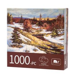 Largest Puzzles For Adults Spring Valley Oil Painting 1000 Pieces Mw4147 - Spring Valley Oil Painting 1000 Pieces Mw4147 - 0.6KG