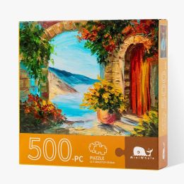 Largest Puzzles For Adults Huaxia Oil Painting 500 Pieces Mw4134 - Huaxia Oil Painting 500 Pieces Mw4134 - 0.6KG