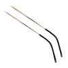 1 Pair Eyeglasses Replacement Temple Thin Metal Frame Arms for Reading Glasses, Gold - Default