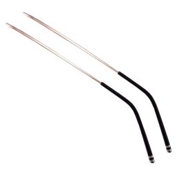 1 Pair Eyeglasses Replacement Temple Reading Glasses Thin Metal Frame Arms, Rose Gold - Default
