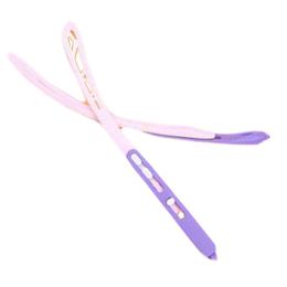 1 Pair Plastic Glasses Replacement Temples Arms Children Eyewear Legs Adjustable, Purple - Default