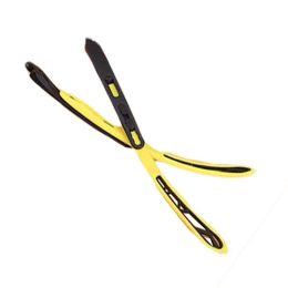 1 Pair Yellow Adjustable Plastic Glasses Replacement Temples Legs Kids Eyewear Accessories - Default