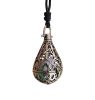 Drop Shape Hollow Hanging Ornaments for Car Interior Home Office Decor Can Be Used As Sachet - Default