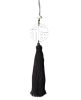 Chinese Fu Blessing Pendant With Black Tassels Hanging Ornaments Can Be Used As Sachet - Default