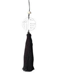 Chinese Fu Blessing Pendant With Black Tassels Hanging Ornaments Can Be Used As Sachet - Default