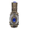 12 ML Bronze Blue Antique Essential Oil Roller Bottle Perfume Dispenser Bottle Glass Empty Perfume Bottle Refillable Container - Default