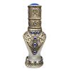 8 ML Bronze Blue Antique Essential Oil Roller Bottle Perfume Dispenser Bottle Glass Empty Perfume Bottle Refillable Container - Default