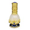 12 ML Gold Petal Antique Essential Oil Roller Bottle Perfume Dispenser Bottle Glass Empty Perfume Bottle Refillable Container - Default