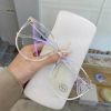 Anti Blue Glasses UV Sunglasses Fashion Trend Women's Sunglasses Eyewear Reading Dlasses - White - one size