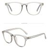Anti Blue Glasses UV Sunglasses Fashion Trend Women's Sunglasses Eyewear Reading Dlasses - Gray - one size