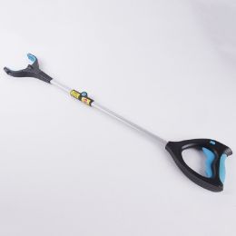 Foldable Telescopic Reacher Grabber Gripper Mobility Aid Reaching Assist Tool Trash Picker Litter Garden Picker Nabber Arm Extension for Disable - red