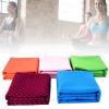 Star Pattern Non-Slip Yoga Pilates Fitness Blanket Exercise Mat Cover Cloth - Pink