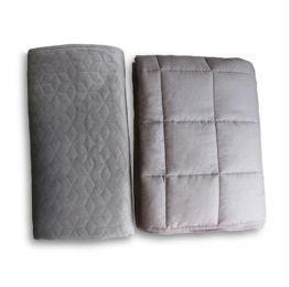 Weighted Blanket + Divet Convers 120X188cm Default Size / Customize Size Available Homejoy - Blanket set - 9kg-Light Gray