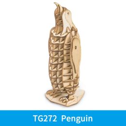 Robotime 3D Wooden Puzzle Toy-Assembly Tiny Animal Puzzle-Home Decoration - Unique Birthday/Easter Day Gift for Boys Girls - TG272
