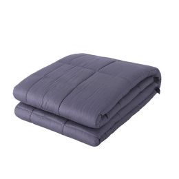 weighted blanket - Dark grey - 122Ã—198cm15lbs