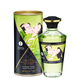 Shunga Warming Massage Oil Sorbet 3.5 fliud ounces - SH2216