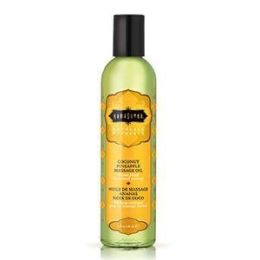 Naturals Massage Oil Coconut Pineapple 8oz - TCN-KS10219