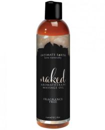Intimate Earth Naked Massage Oil 8oz - TCN-INT046-240ML
