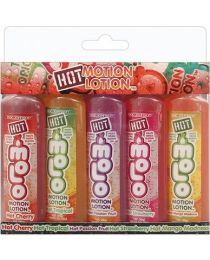 Hot motion lotion - 1 oz bottle pack of 5 assorted flavors - TCN-DJ1301-50