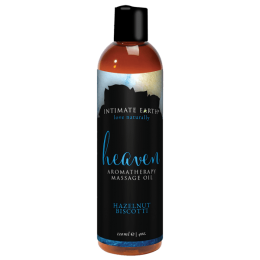 Intimate Earth Heaven Hazelnut Biscotti Massage Oil 4oz - IE051120