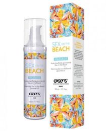 Exsens Of Paris Warming Massage Oil 1.7oz Sex On The Beach - TCN-7757-071