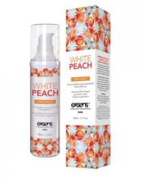 Exsens Of Paris Organic Massage Oil White Peach 1.7oz - TCN-7757-08
