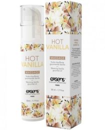 Exsens Of Paris Massage Oil Hot Vanilla 1.7oz - TCN-7757-01