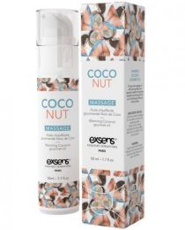 Exsens Of Paris Massage Oil Coconut 1.7oz - TCN-7757-02