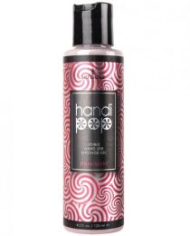 Hand Job Massage Gel Strawberry 4.2oz - TCN-SEN484