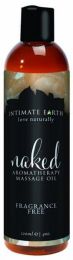 Intimate Earth Naked Massage Oil 4oz - IE046120