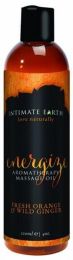 Intimate Earth Energize Massage Oil 4oz - IE010120