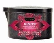Kama Sutra Massage Candle Strawberry Dreams 6oz - KS10228
