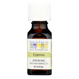 Aura Cacia - Essential Solutions Oil Cypress - 0.5 fl oz - 0620161