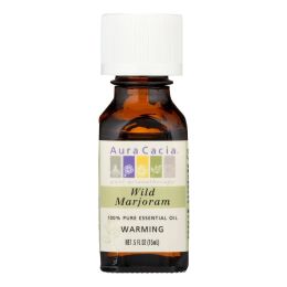 Aura Cacia - Pure Essential Oil Wild Marjoram - 0.5 fl oz - 0714261