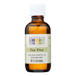 Aura Cacia - 100% Pure Essential Oil Tea Tree Cleansing - 2 oz - 0715268