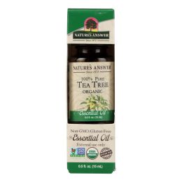 Nature's Answer - Organic Essential Oil - Tea Tree - 0.5 oz. - 1620178