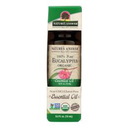 Nature's Answer - Organic Essential Oil - Eucalyptus - 0.5 oz. - 1619956