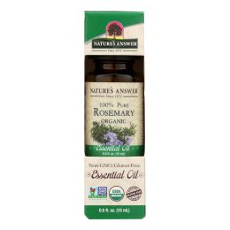 Nature's Answer - Organic Essential Oil - Rosemary - 0.5 oz. - 1620152