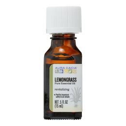 Aura Cacia - Pure Essential Oil Lemongrass - 0.5 fl oz - 0620484
