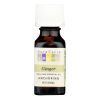 Aura Cacia - Essential Oil Ginger - 0.5 fl oz - 0714220