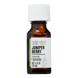 Aura Cacia - Essential Oil Juniper Berry - 0.5 fl oz - 0620344