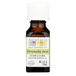 Aura Cacia - Pure Essential Oil Citronella Java - 0.5 fl oz - 0713784