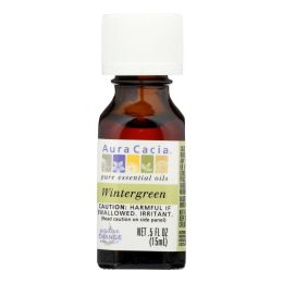 Aura Cacia - Pure Essential Oil Wintergreen - 0.5 fl oz - 0445825