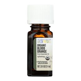 Aura Cacia - Essential Oil - Blood Orange - Case of 1 - .25 fl oz. - 2261436