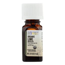 Aura Cacia - Organic Essential Oil - Lime - .25 fl oz - 2043115
