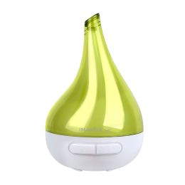 Drop-shaped Cool Mist Humidifier Ultrasonic Aroma Essential Oil Diffuser - Green