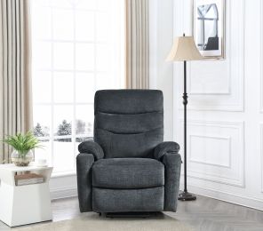 Massage heating electric lift-up chair - Light Gray