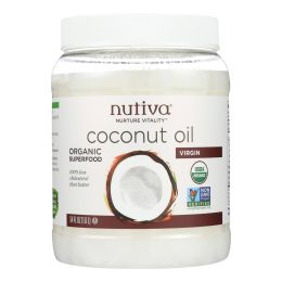 Nutiva Virgin Coconut Oil Organic - 54 fl oz - 740357